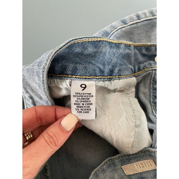 Almost Famous jeans mini skirt size 9 - Picture 5 of 7